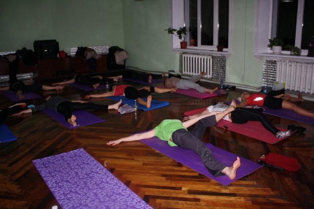 Заянтия йогой в Запорожье